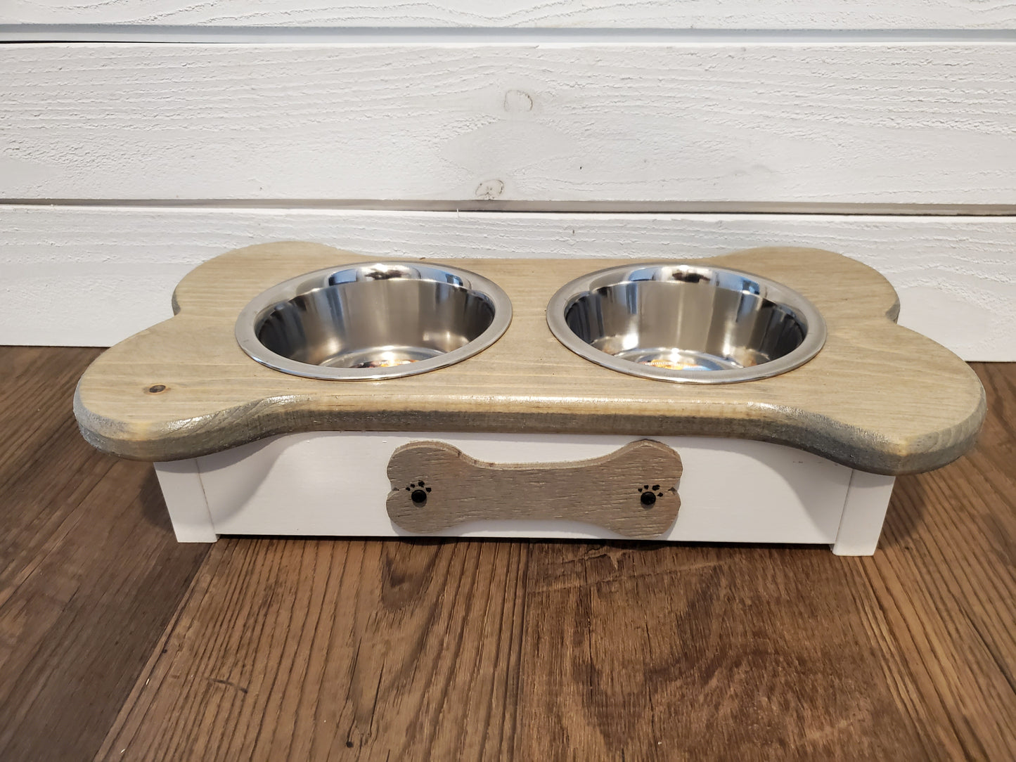 Double Bowl Dog Feeder