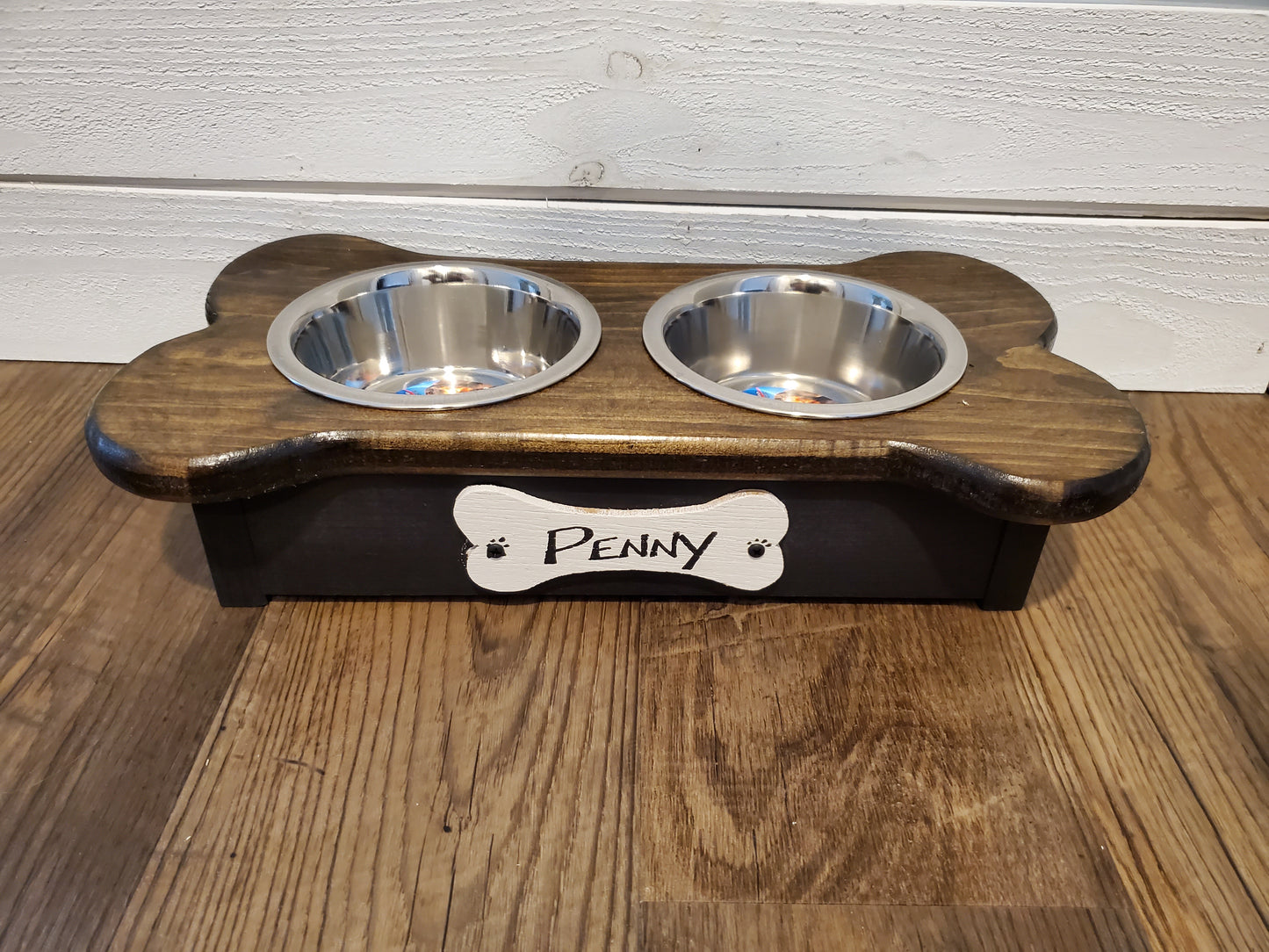 Double Bowl Dog Feeder