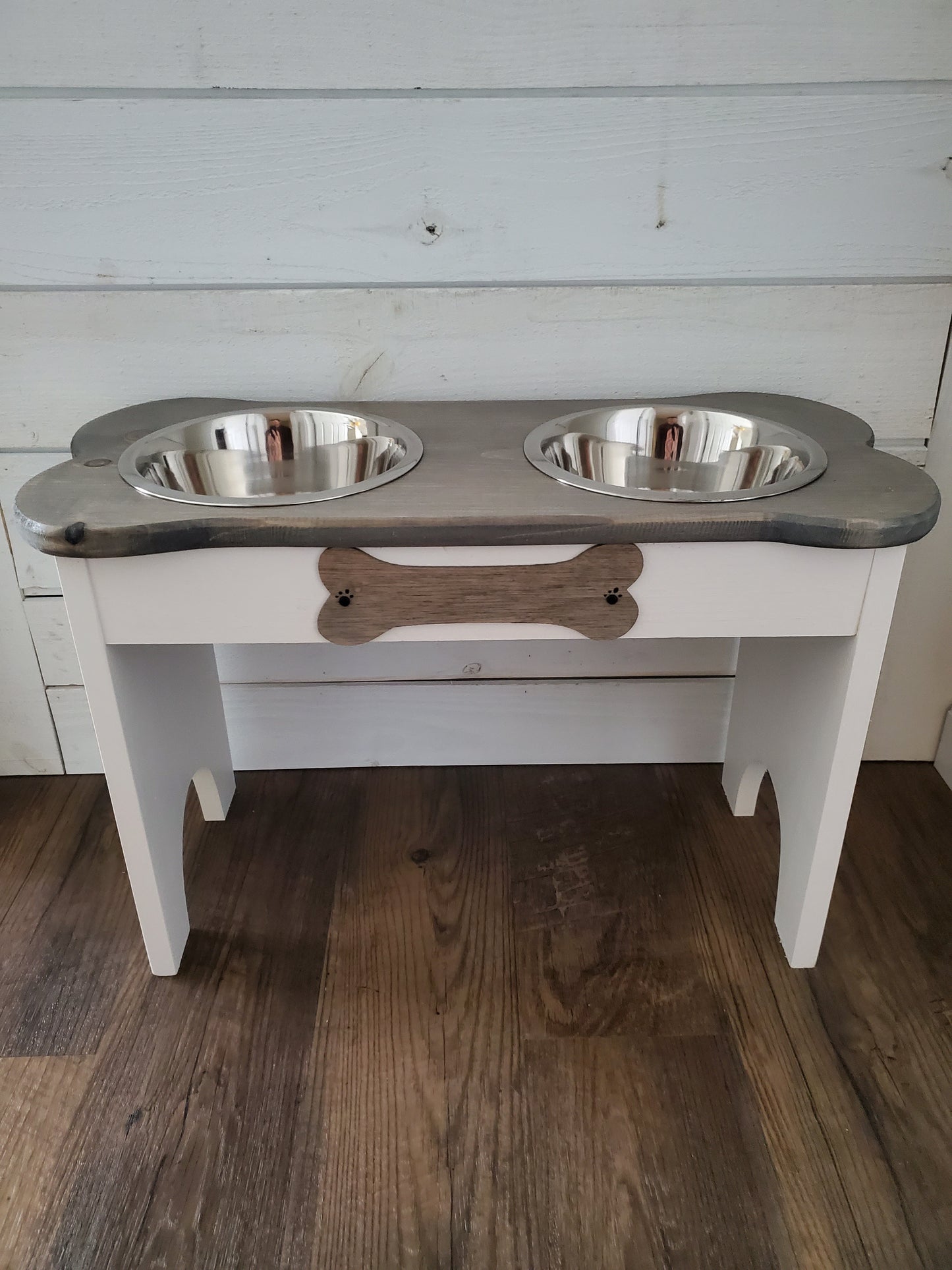 Double Bowl Dog Feeder