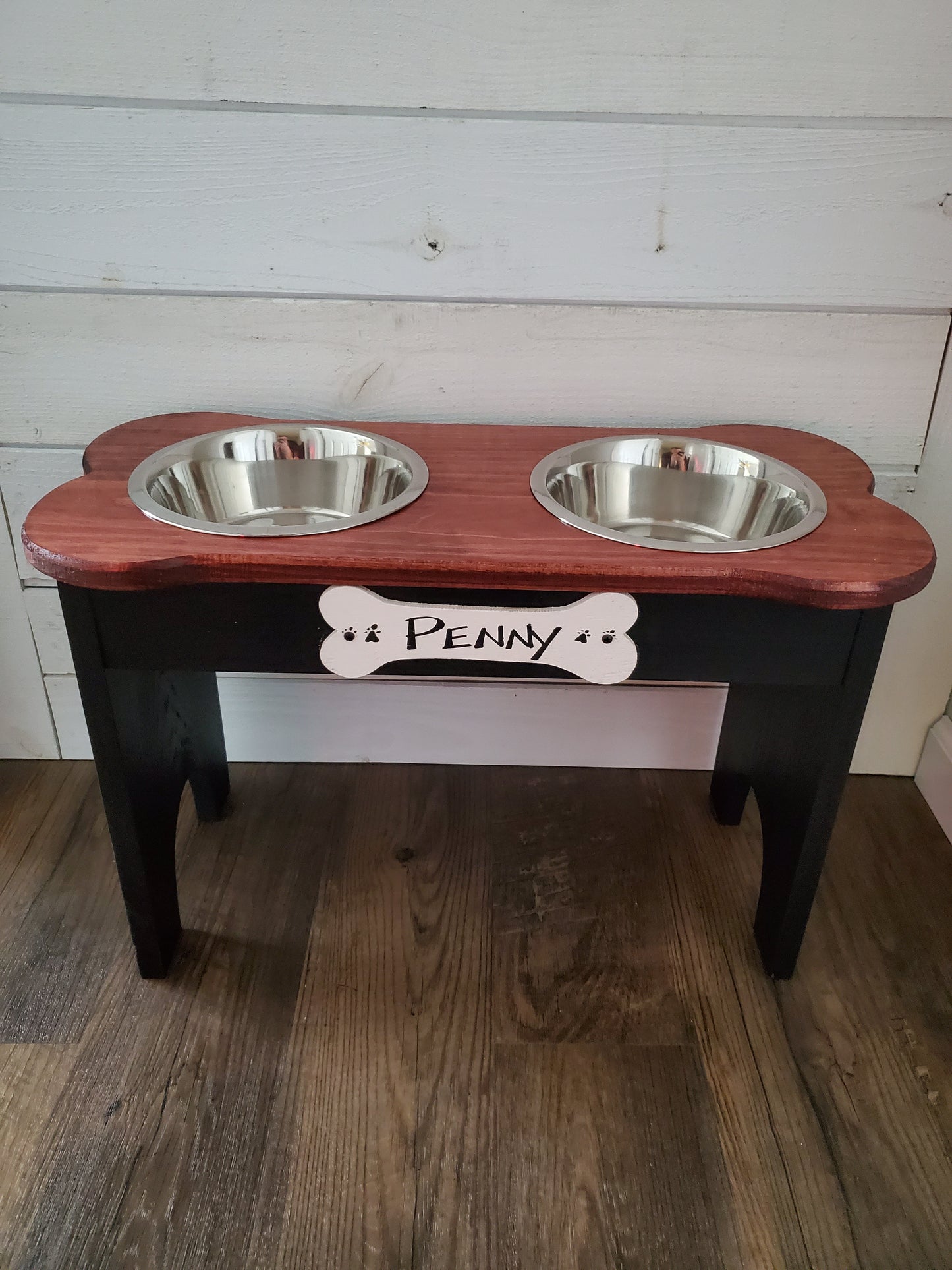 Double Bowl Dog Feeder