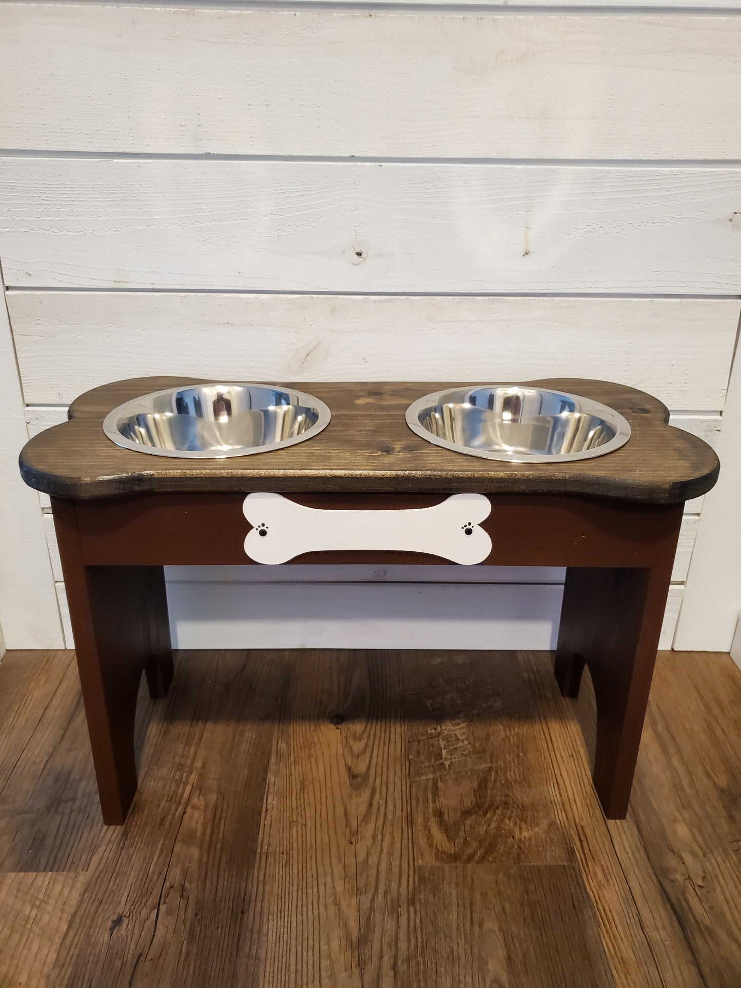 Double Bowl Dog Feeder