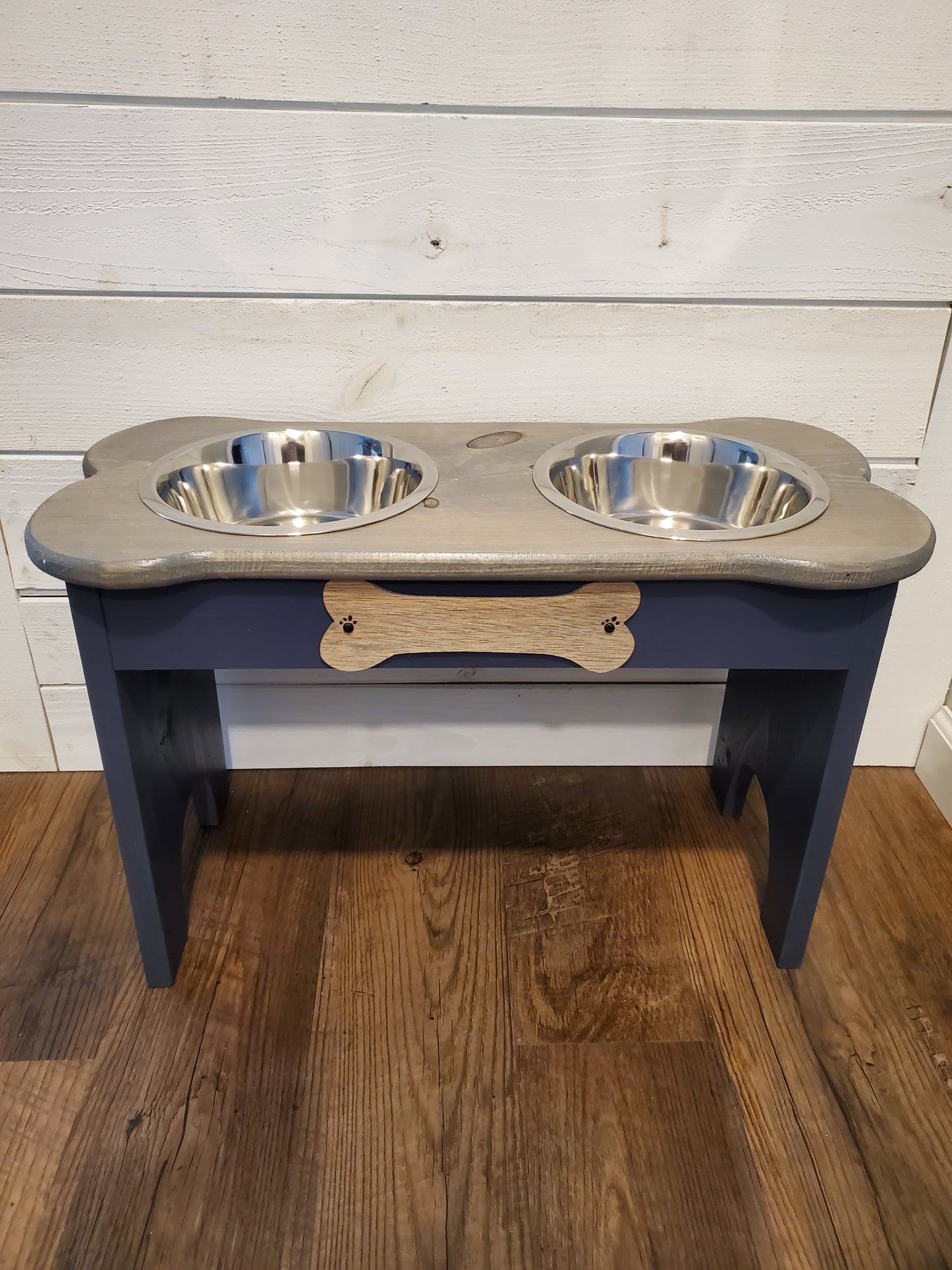 Double Bowl Dog Feeder