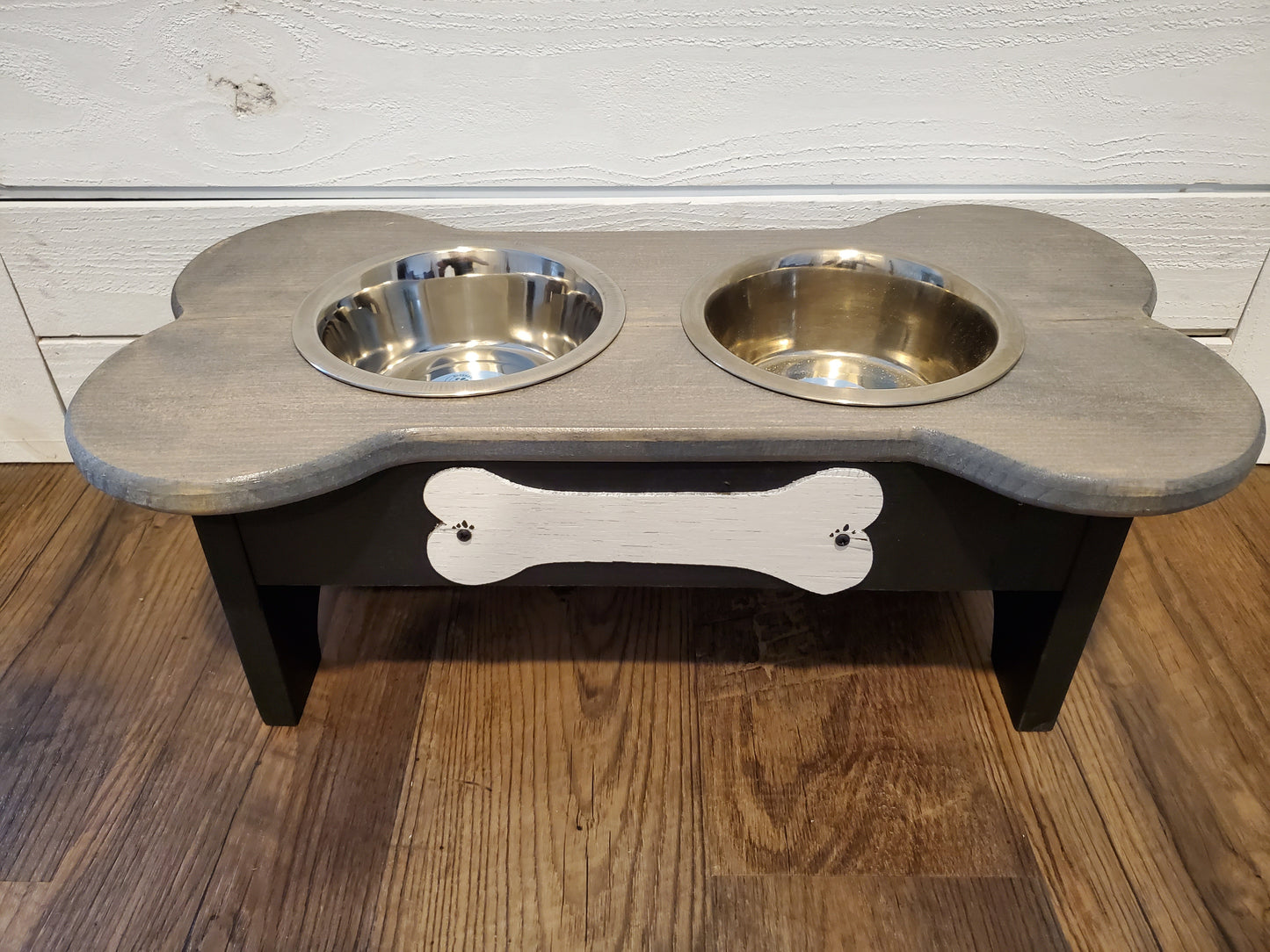 Double Bowl Dog Feeder