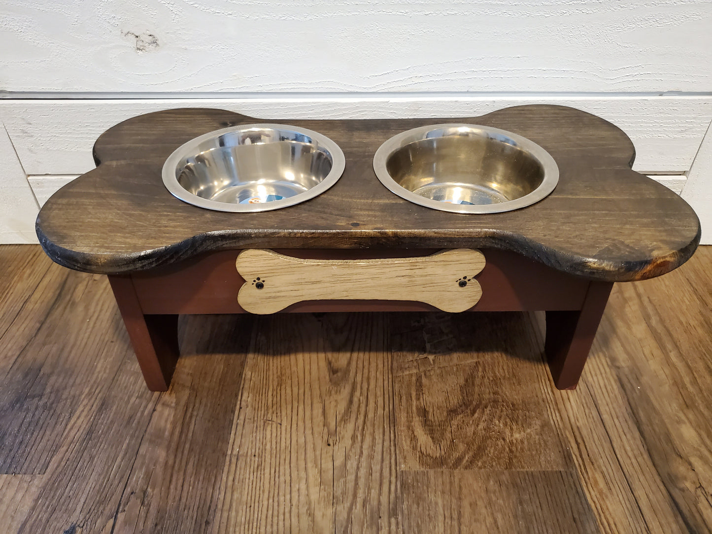 Double Bowl Dog Feeder