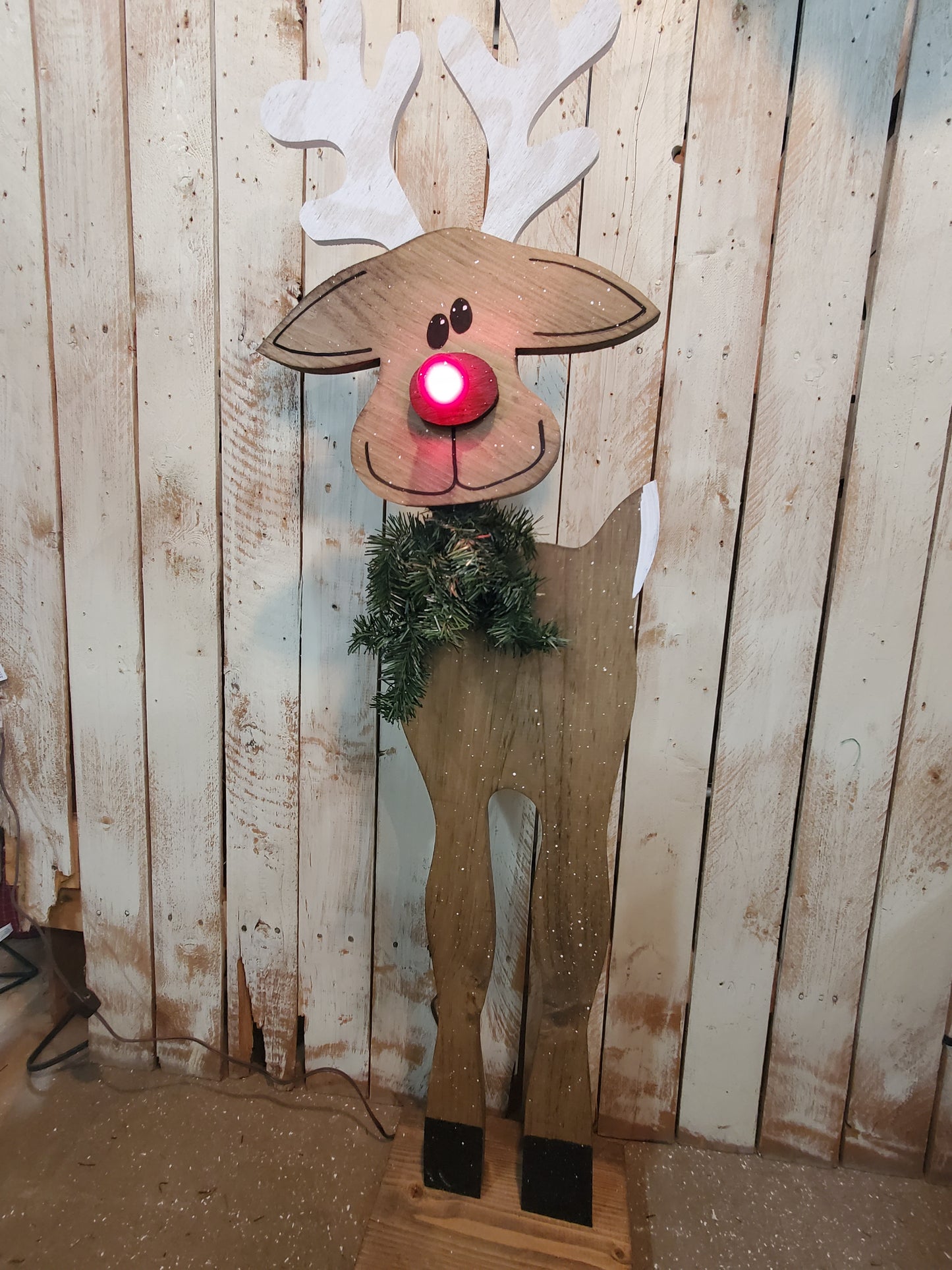 Light-up Rudolph