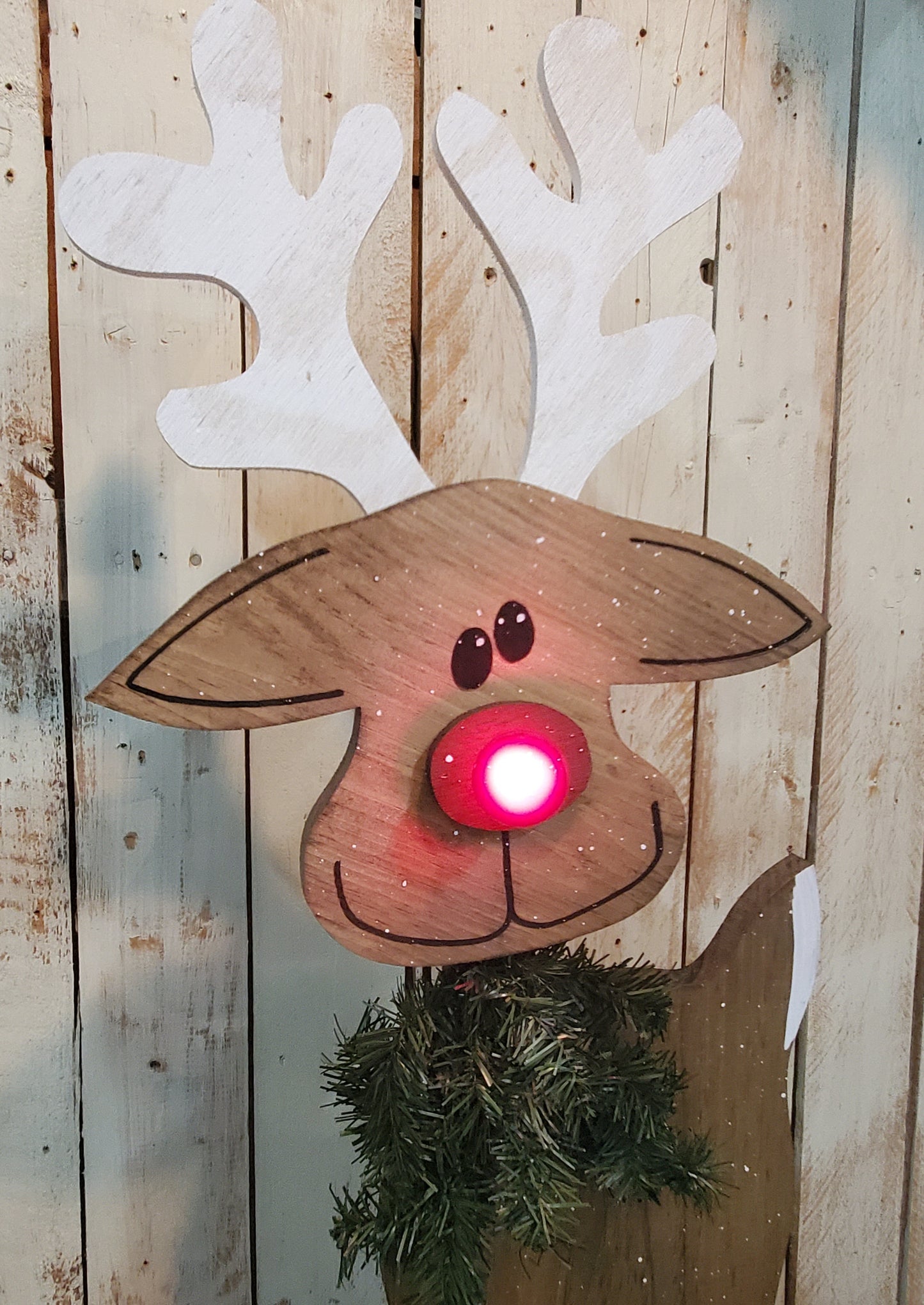 Light-up Rudolph