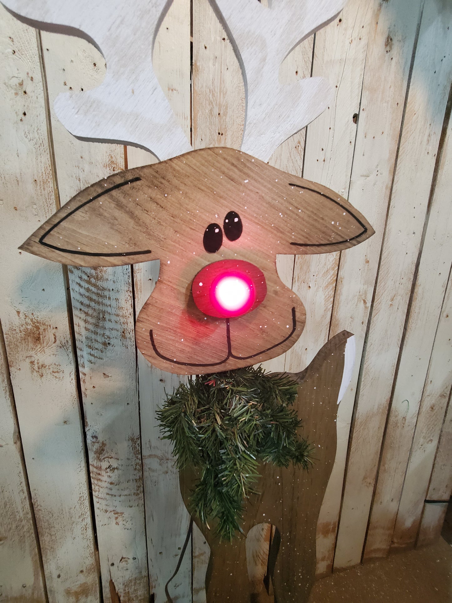 Light-up Rudolph