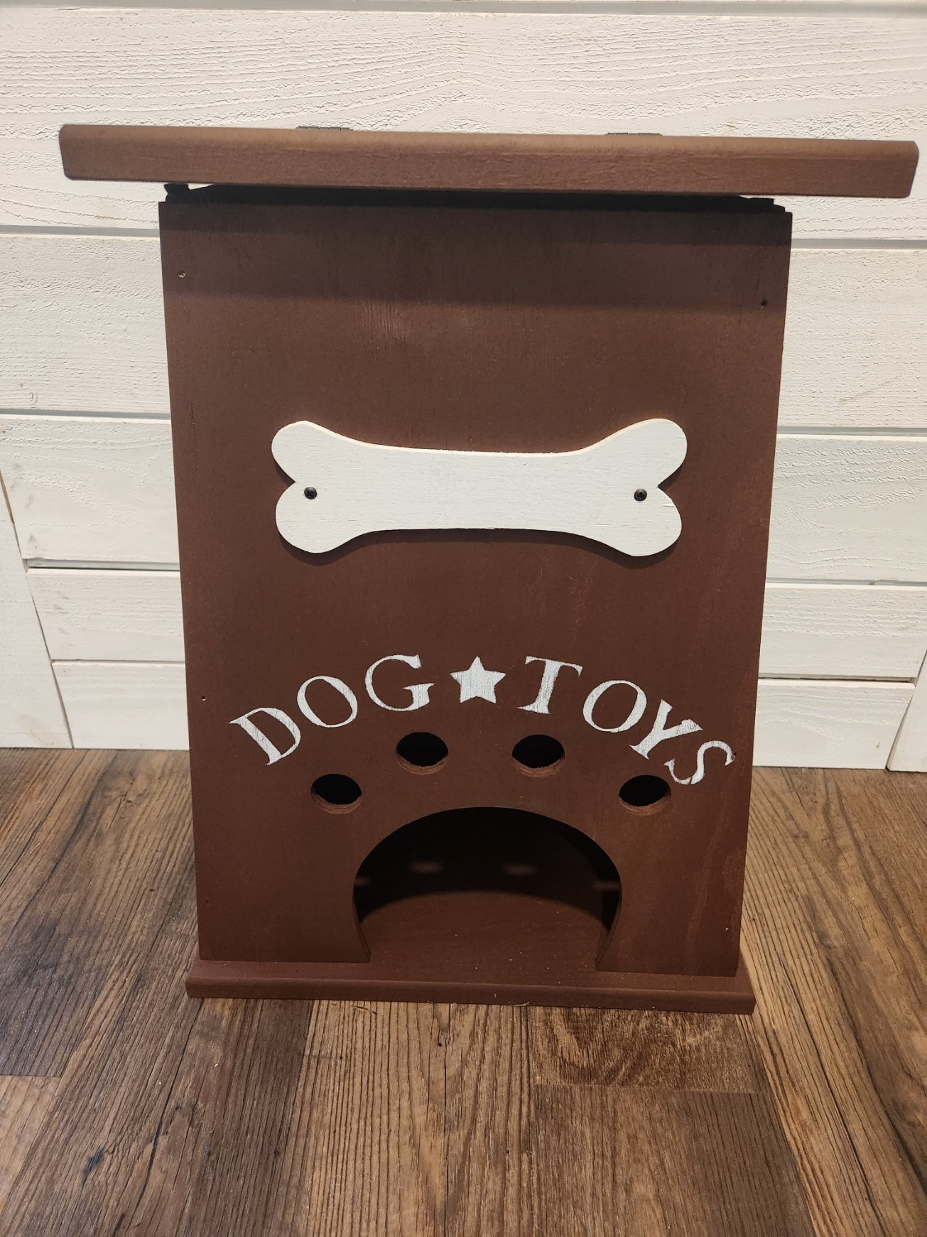 DIY Wooden Crate Toy Box for Dogs — Breanna Spain Blog