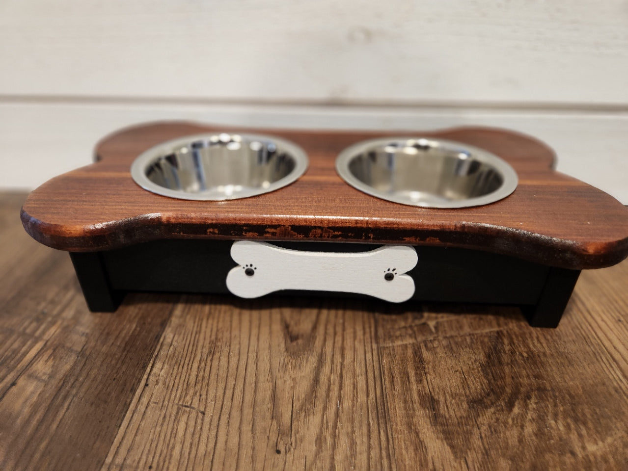 Double Bowl Dog Feeder