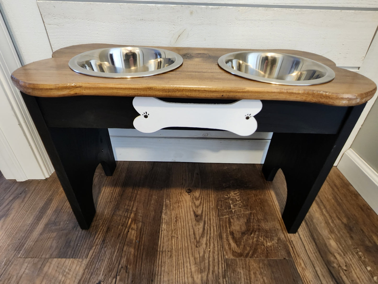 Double Bowl Dog Feeder