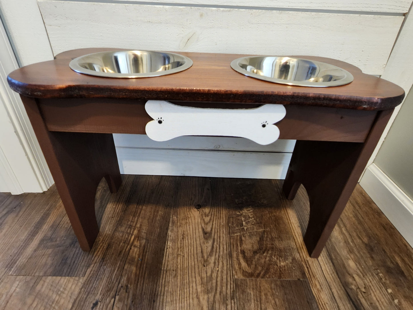 Double Bowl Dog Feeder