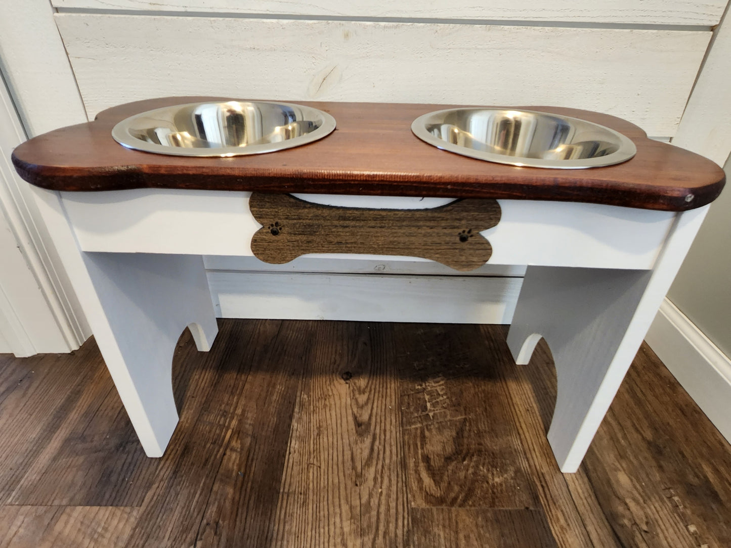 Double Bowl Dog Feeder